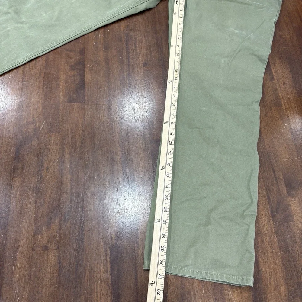 Polo Ralph Lauren Olive Green Pants Mens 34x30 Polo Player Logo Cotton‎